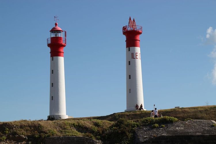 Le phare de l'île d'Aix, en Nouvelle-Aquitaine