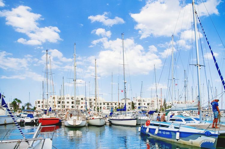 Le port de Sousse en Tunisie