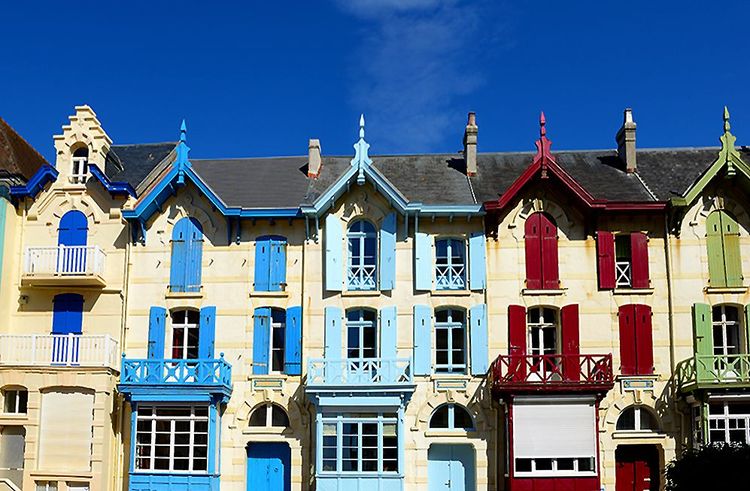 Les maisons typiquement anglo-normandes de Wimereux