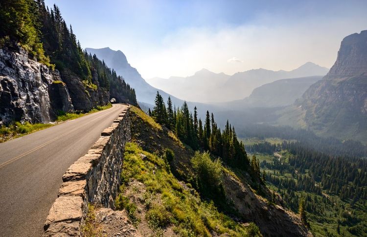 Route Going-to-the-Sun, Montana