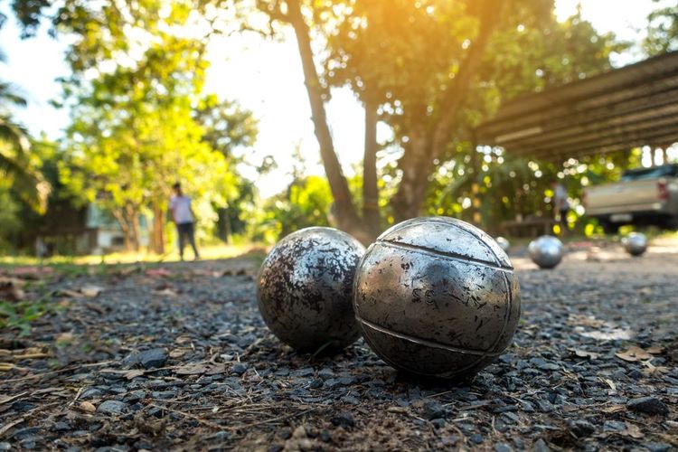 La petanque è una delle tradizioni di Cassis e del sud della Francia in generale.