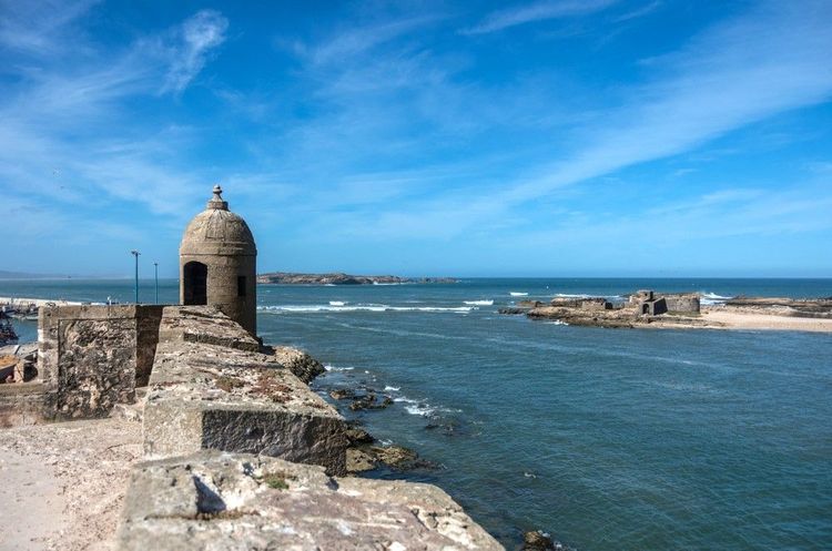 Fort Scala du Port et l'île de la Petite Essaouira