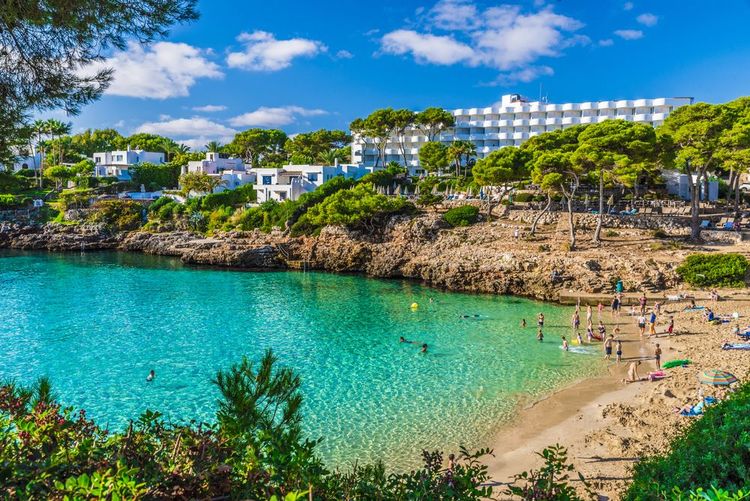 La crique Cala d'or à Majorque
