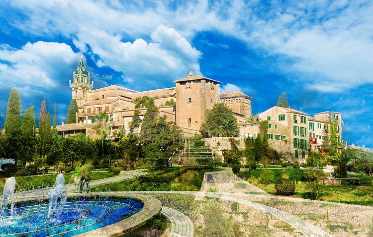 Valldemossa, sur l'île de Majorque