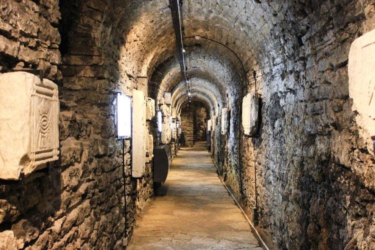 Passage du bastion sous la ville de Tallinn