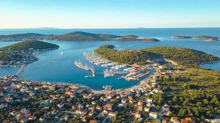 Le port de plaisance de Split