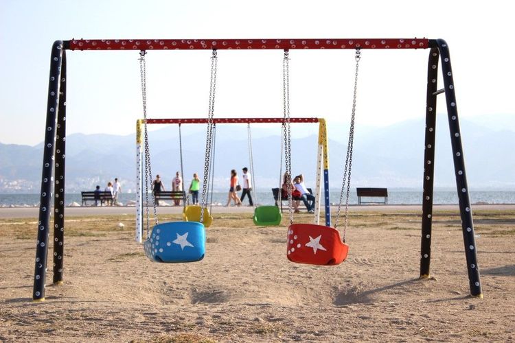 jeu de plage sur le Kordon