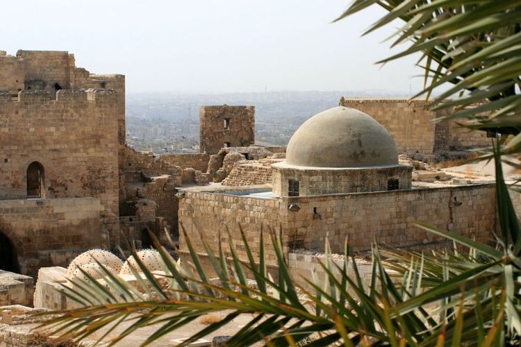 La citadelle d'Alep