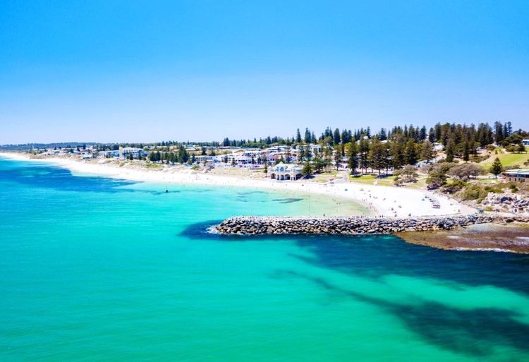 Cottesloe Beach vue de l'océan