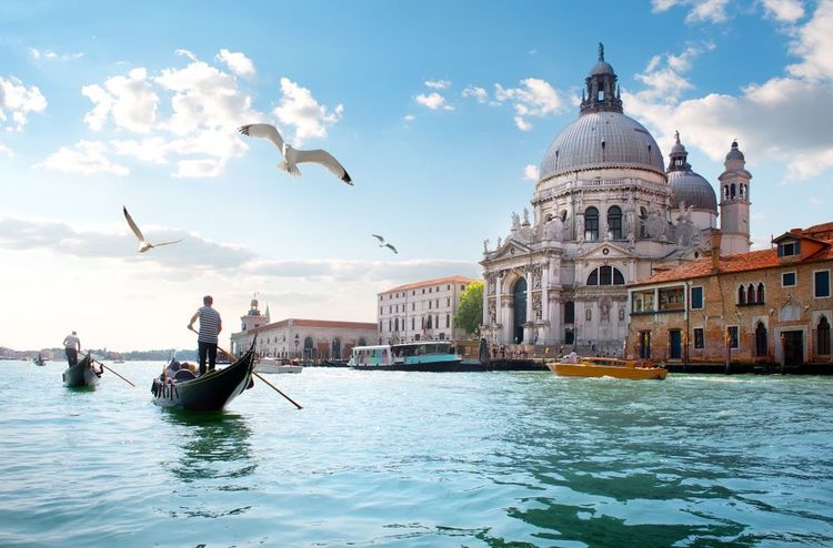 La basilique Santa Maria della Salute à Venise
