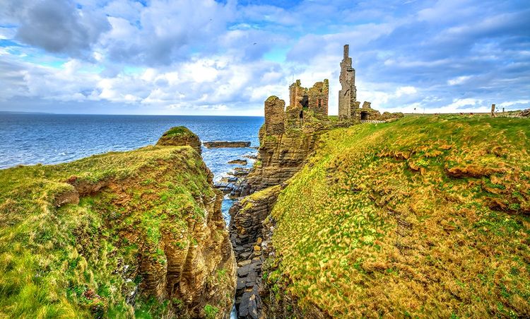 Les ruines du Château de Sinclair et Girnigoe