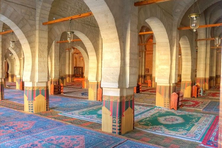 Intérieurs, grande mosquée