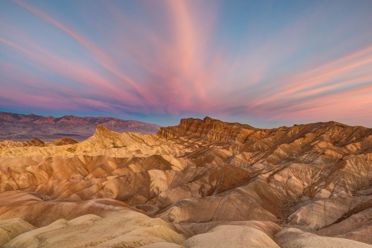  Death Valley, à Dusk, en Californie