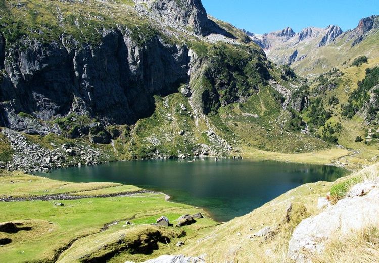 Le lac d'Ôo, dans les Pyrénées