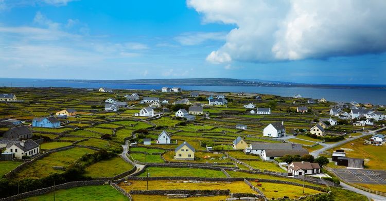 L'île Inisheer, Irlande