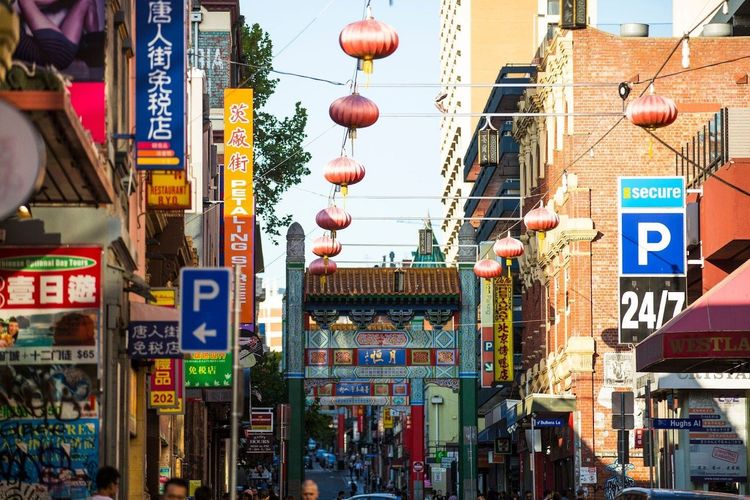 Chinatown, Little Bourke Street, Melbourne