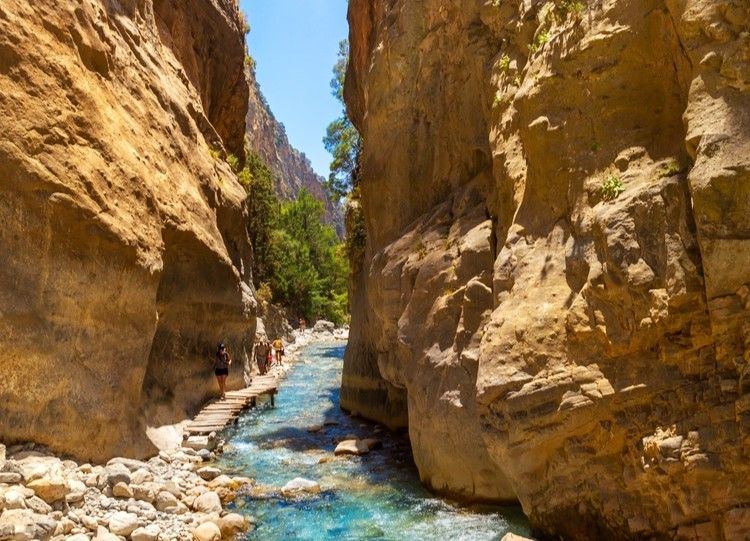 Une belle randonnée à faire au fond des gorges