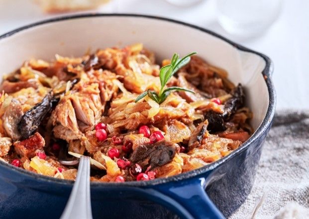 Le ragoût nommé "bigos".