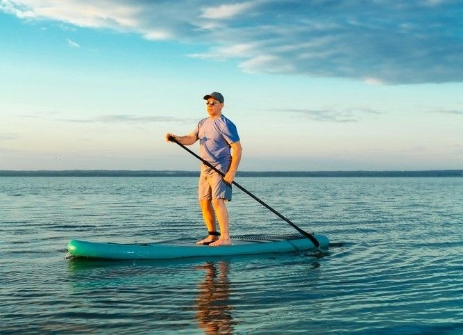 Exercice du paddle
