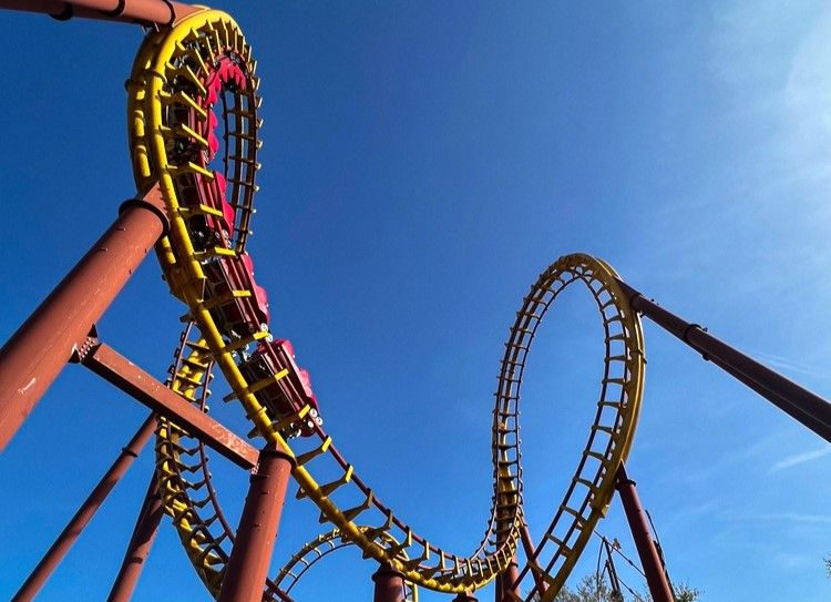 Roller Coaster du parc Astérix