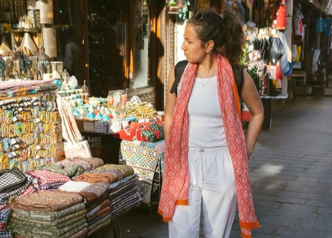 Promenade dans le souk Khan El Khalili