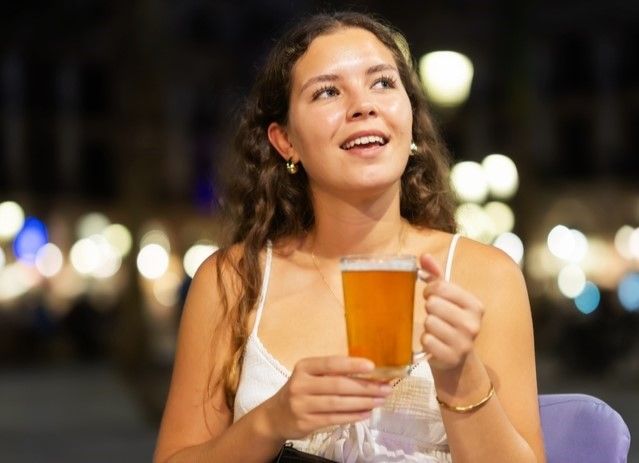 Sofia, l'heure de l'appéritif.