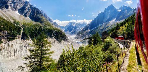 Die Mont-Blanc-Straßenbahn, ein ungewöhnliches Erlebnis!