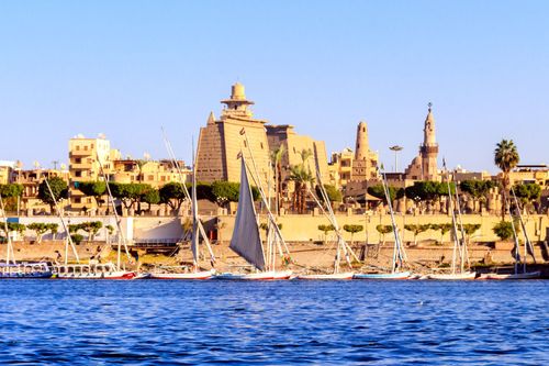 Discover the Temple of Amun (often referred to as "Luxor Temple")