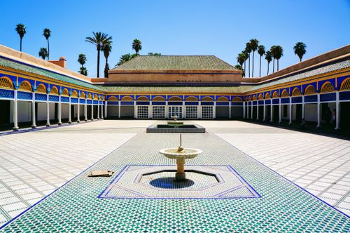 Der Bahia-Palast, die Schöne von Marrakesch