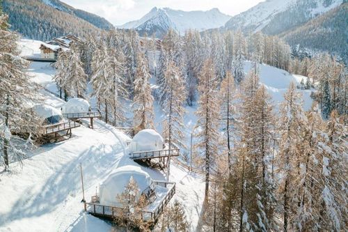 Cette station de ski à 2h30 de Marseille vous propose de passer la nuit dans un luxueux igloo !