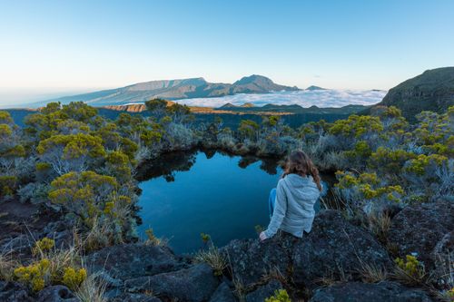 Der Piton des Neiges, das Dach des Indischen Ozeans