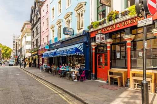 Una passeggiata a Soho, uno dei quartieri più eleganti di Londra