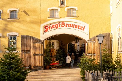  Enjoy a beer at the old Stiegl brewery