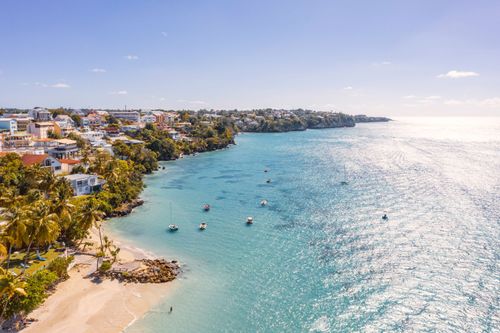 Entspannung im Badeort Le Gosier