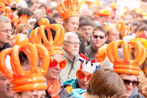 Celebrating King's Day in Amsterdam