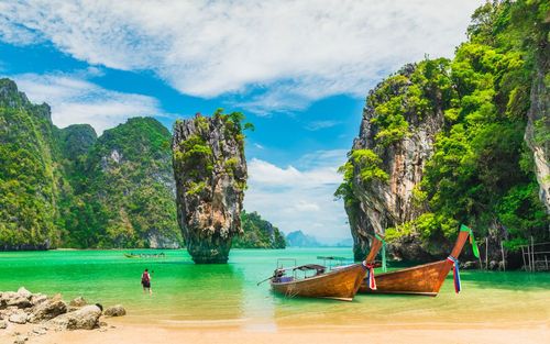 La bahía de Phang Nga, escenario de James Bond
