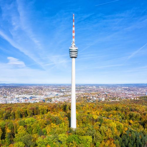 Schwindelfrei auf dem SWR Fernsehturm