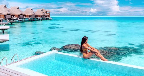 Spas unique in the world, on stilts or underwater