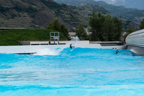 Surfen in Zürich im Sommer