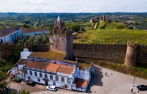 Montemor-o-Novo e le rovine del suo castello