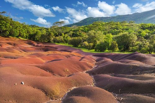 Chamarel, a small village with magical sights
