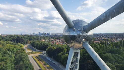 Visit the Brussels Atomium, the city's landmark