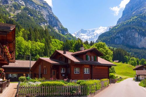 5 chalets de rêve parmi les plus beaux des Alpes découvrir en Europe !