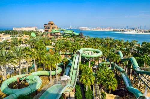 Aquaventure Waterpark, der größte Wasserpark der Welt
