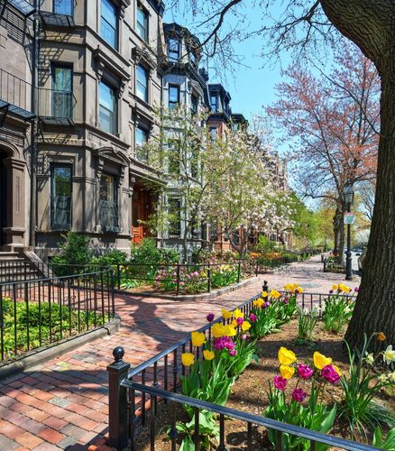 Schritt für Schritt den Bostoner Stadtteil Back Bay entdecken