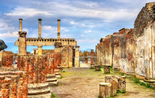 Pompei e il Vesuvio