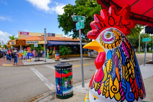 Little Havana a Miami, ispirato a Cuba