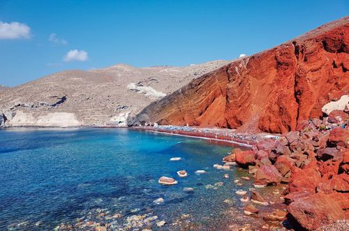 Tour of Santorini's most beautiful beaches