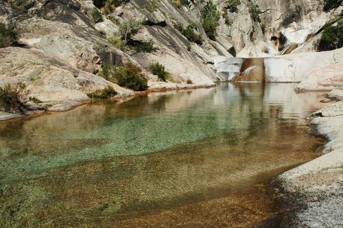 Connaissez-vous ces superbes cascades naturelles aux eaux turquoise en Corse ? 