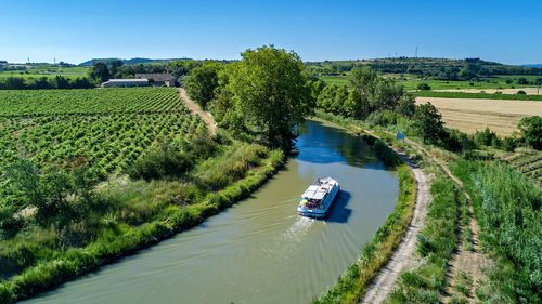The Canal du Midi on the water